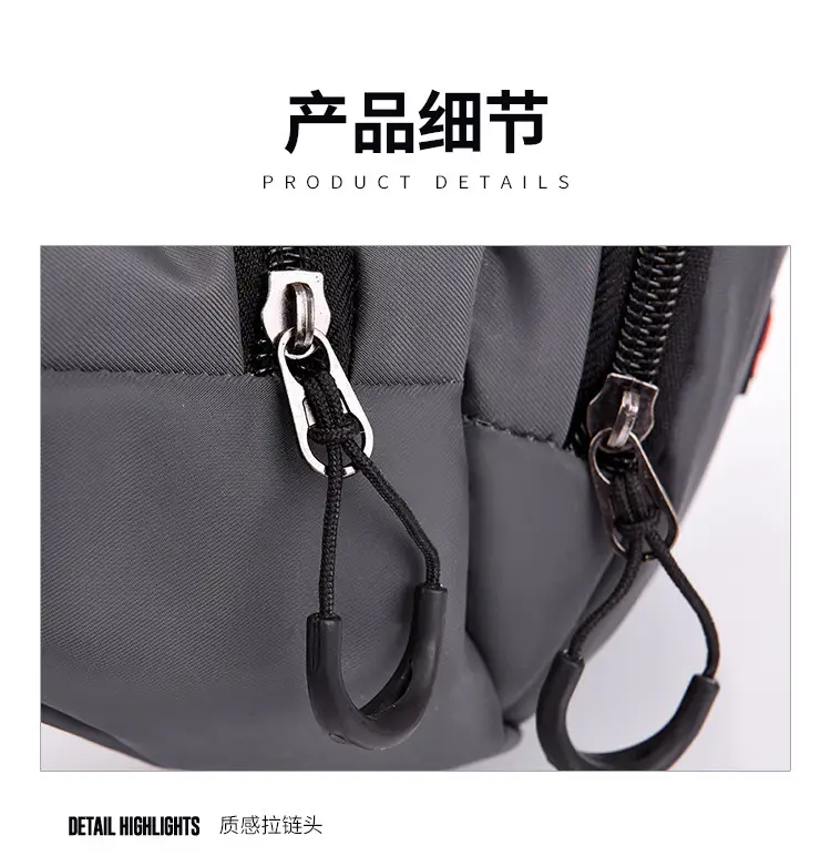 Waterproof Oxford Cloth Waist Bag for Business & Sports — feature 21