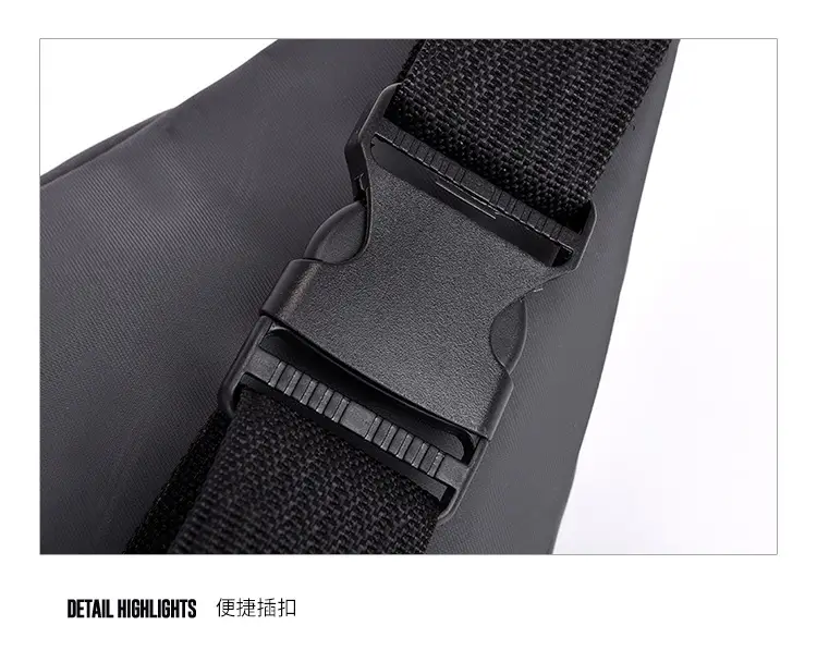 Waterproof Oxford Cloth Waist Bag for Business & Sports — feature 22