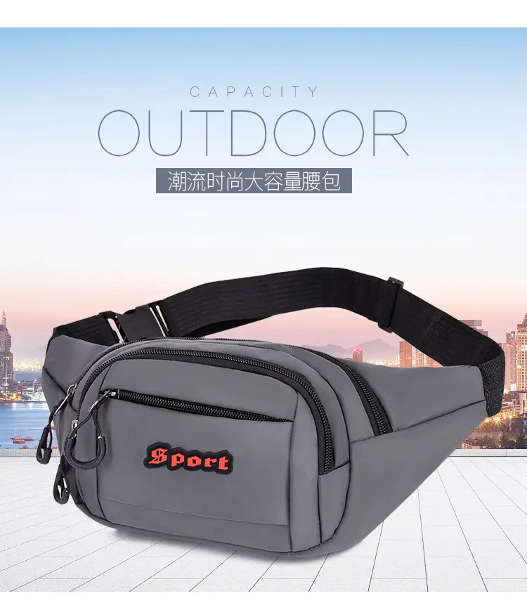 Waterproof Oxford Cloth Waist Bag for Business & Sports — feature 6
