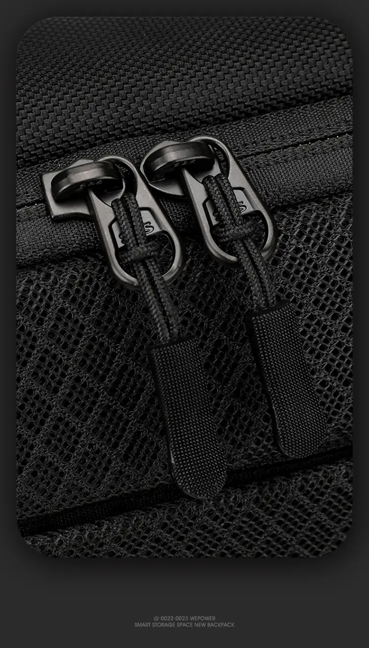 Men's Black Shoulder Messenger Bag Adjustable Strap — feature 25