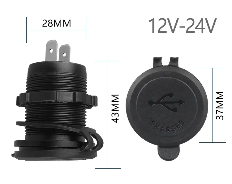 Double QC3.0 Single PD USB Car Charger Aluminum — feature 3