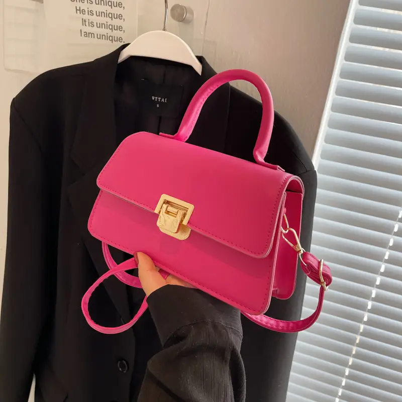 Green Korean Style Women's Shoulder Bag 2023 New Arrival - Image 6