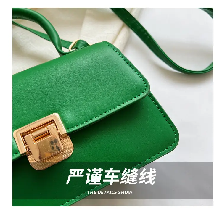 Green Korean Style Women's Shoulder Bag 2023 New Arrival — feature 5