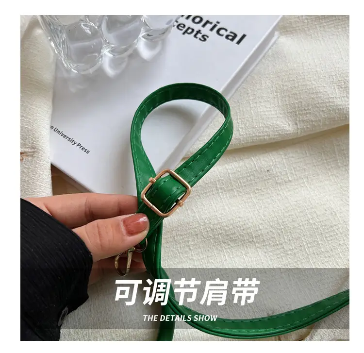 Green Korean Style Women's Shoulder Bag 2023 New Arrival — feature 6