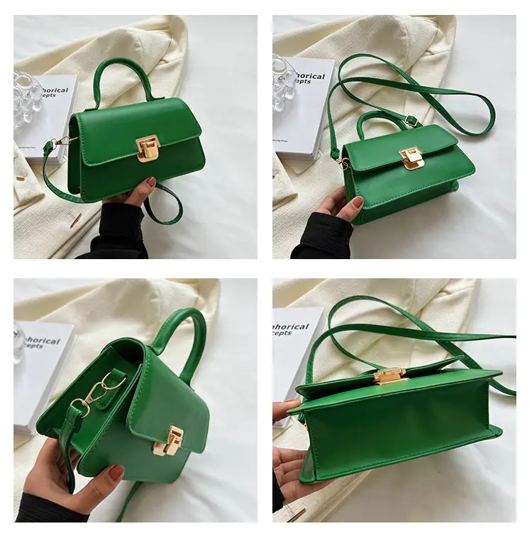 Green Korean Style Women's Shoulder Bag 2023 New Arrival — feature 8
