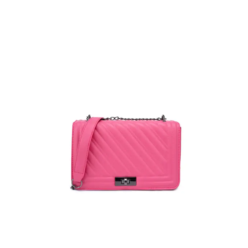 Black Quilted Shoulder Bag for Women 2023 - Image 11