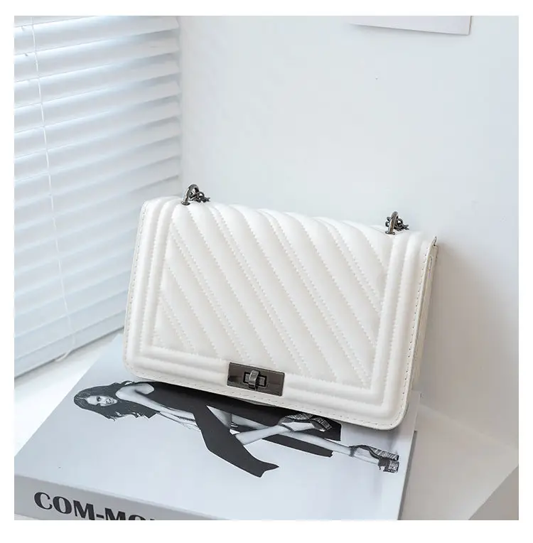 Black Quilted Shoulder Bag for Women 2023 — feature 20