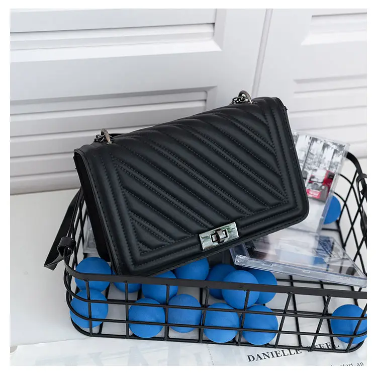 Black Quilted Shoulder Bag for Women 2023 — feature 21