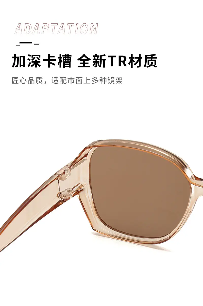 Black Frame Polarized Sunglasses for Men Women Anti-UV Driving Glasses β feature 8