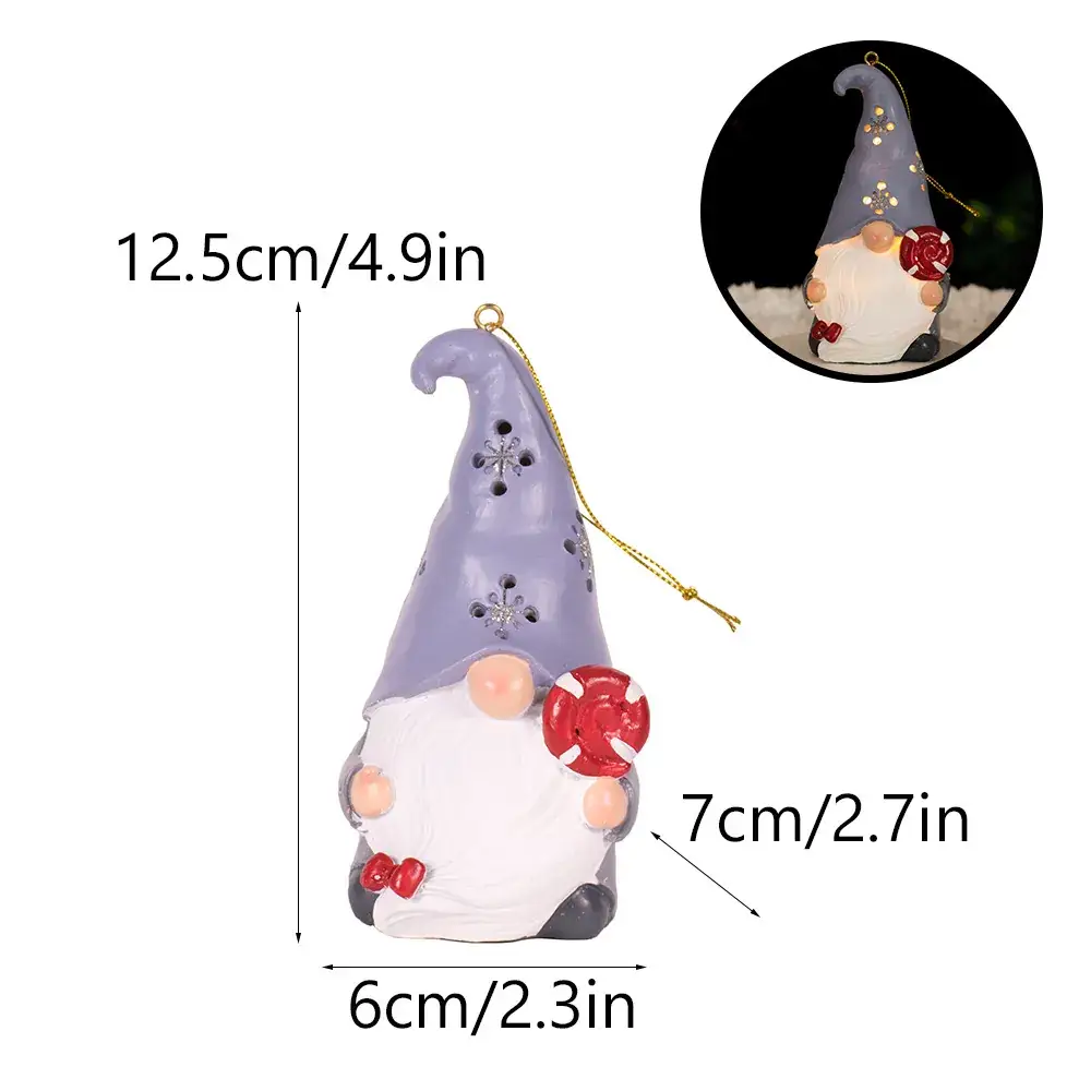 Reindeer Christmas Tree Pendant with Snowflake Design - Image 14