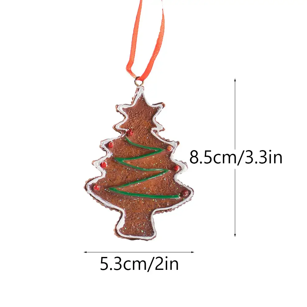Reindeer Christmas Tree Pendant with Snowflake Design - Image 5