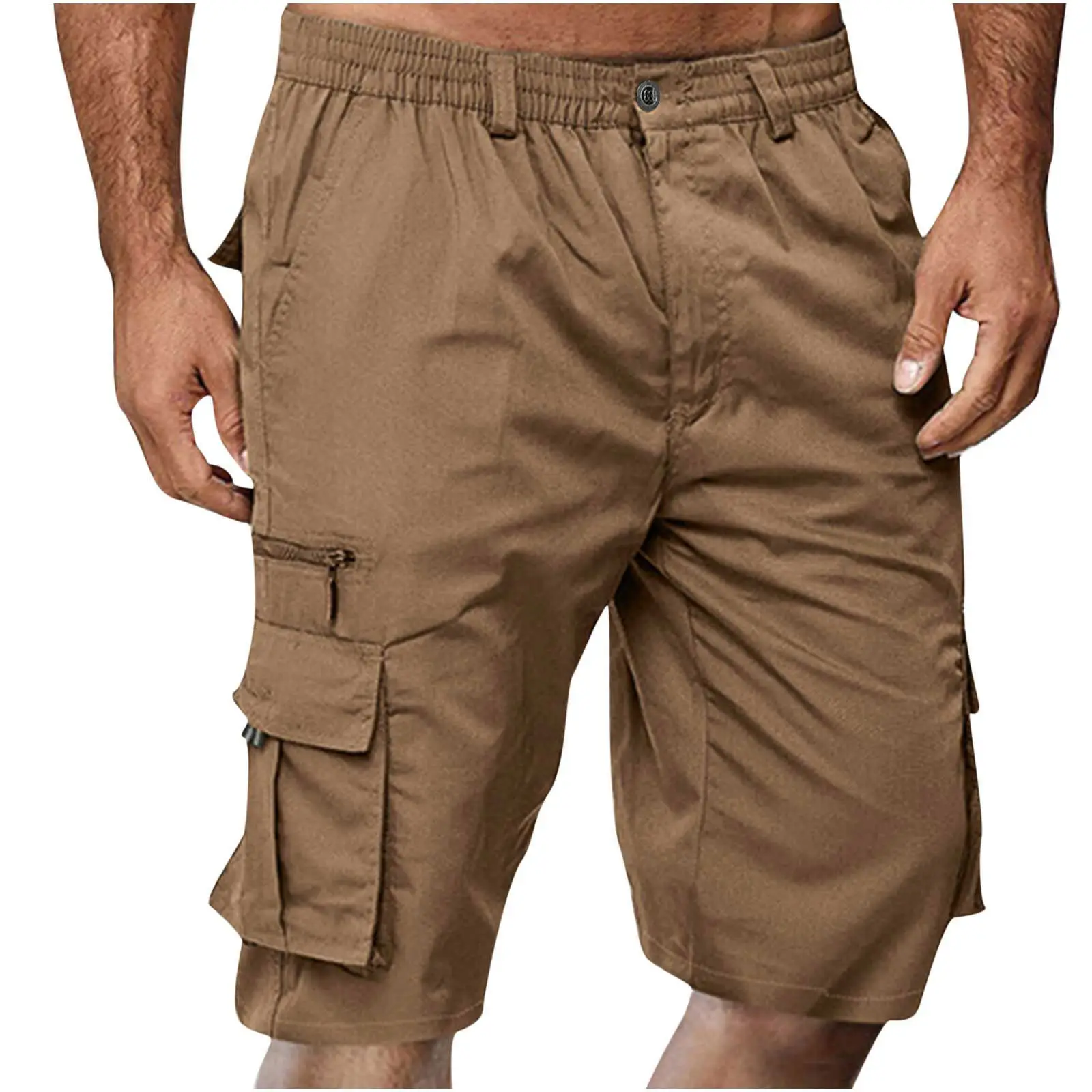 Men's Green Cargo Shorts Cross-border Casual Sports - Image 3