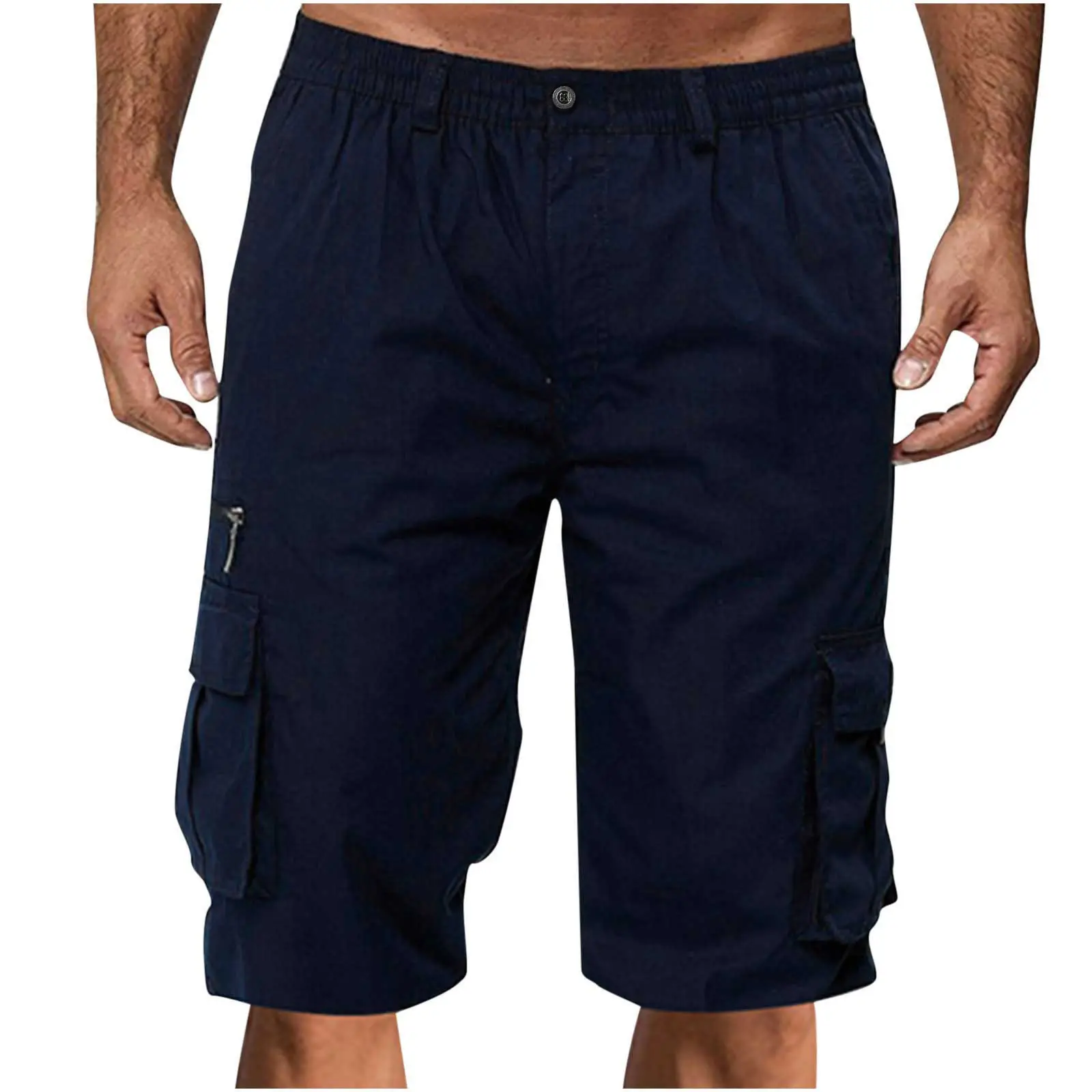Men's Green Cargo Shorts Cross-border Casual Sports - Image 4