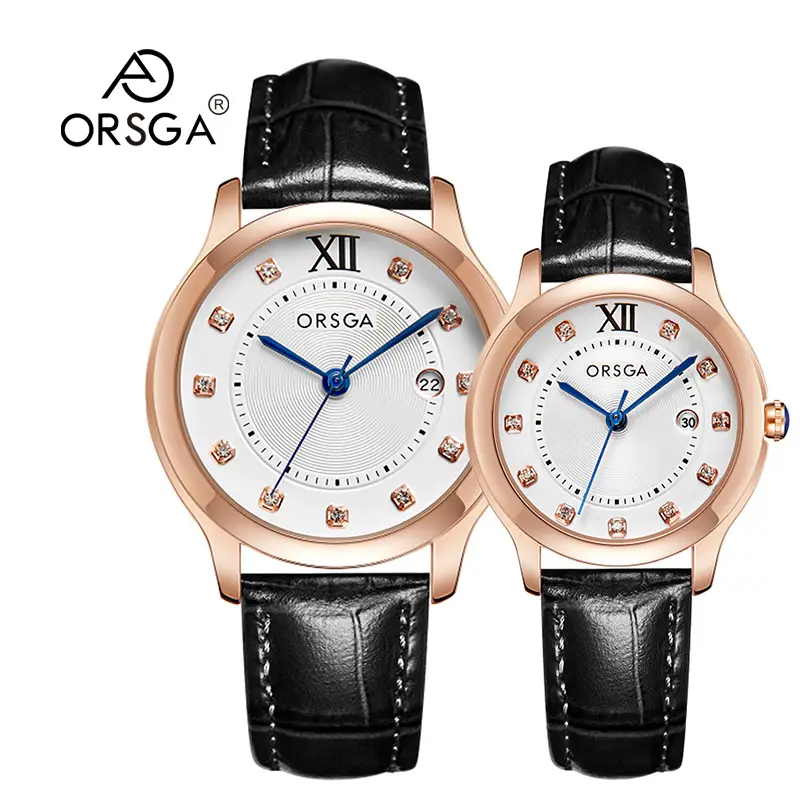 Oshie Diamond Calendar Watch Silver Bracelet Waterproof Men Women — feature 6