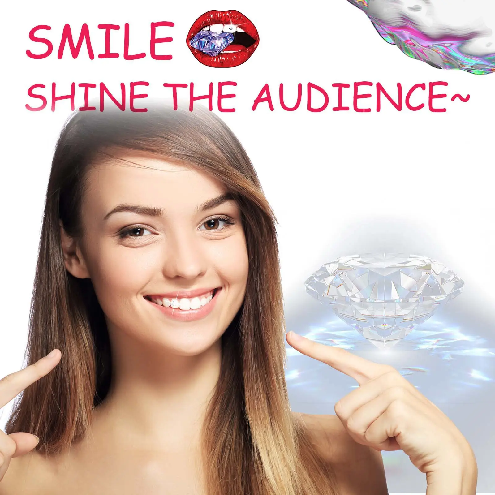 Crystal Tooth Stickers for Easy Installation & Removal — feature 5
