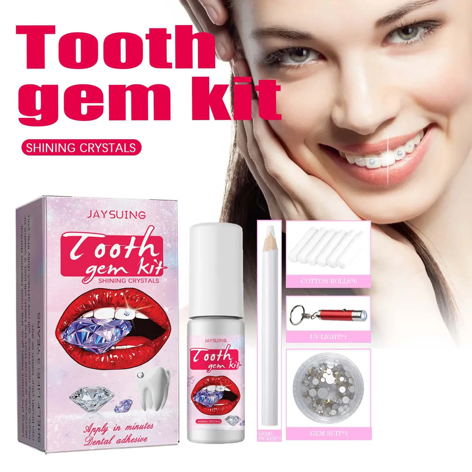 Crystal Tooth Stickers for Easy Installation & Removal — feature 6
