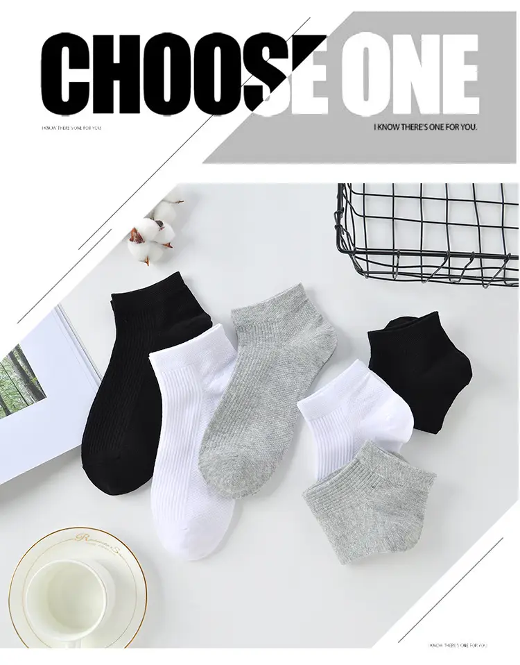 Socks Men's Moxa Aromatherapy Stinky Socks Four Seasons Short Socks Breathable Sweat Absorbing Antibacterial Socks Women's All-match Mid-tube Socks — feature 8