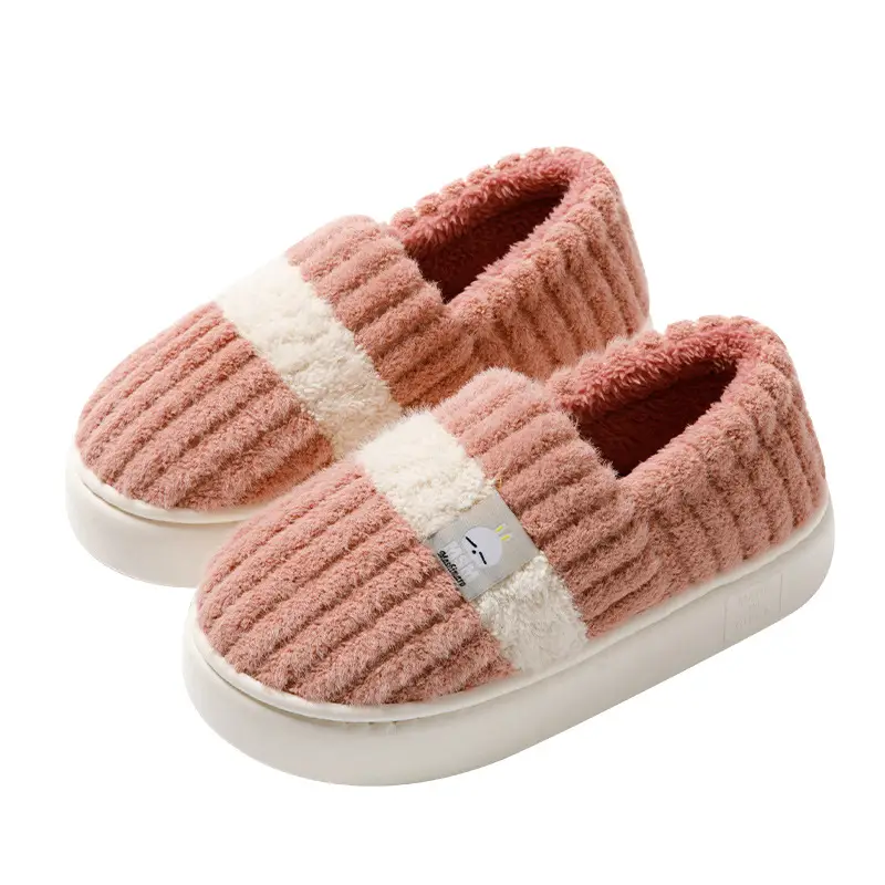 Bug Rabbit Thick-soled Cotton Slippers Women's Bag Heel Winter Warm Cold-proof Home Outer Wear fleece-lined Winter Cotton Shoes for Men - Image 11