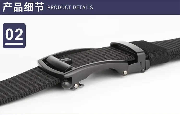 Men's Belt Beige Alloy Buckle Casual Business β feature 9