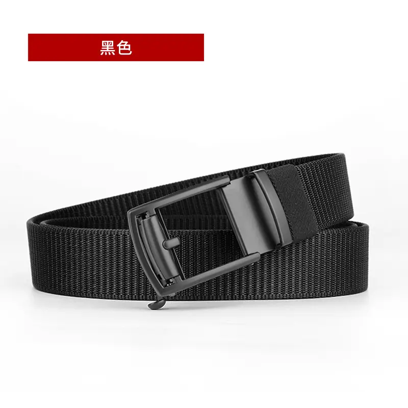 Men's Belt Beige Alloy Buckle Casual Business