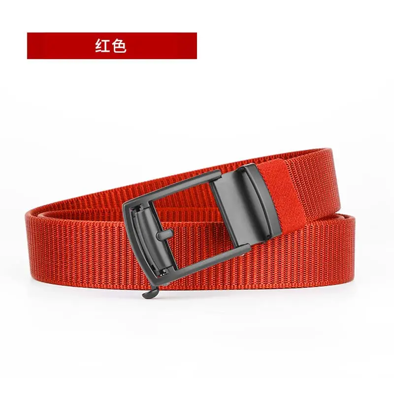 Men's Belt Beige Alloy Buckle Casual Business - Image 8