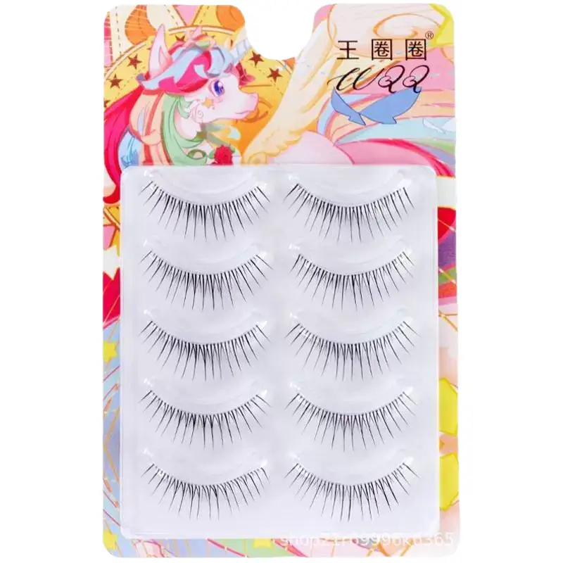 Korean False Eyelashes Fine Soft Stem for Makeup Artists - Image 7