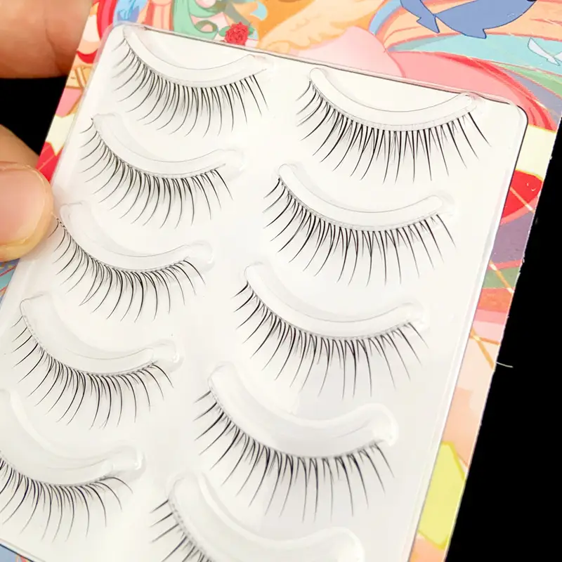Korean False Eyelashes Fine Soft Stem for Makeup Artists — feature 10