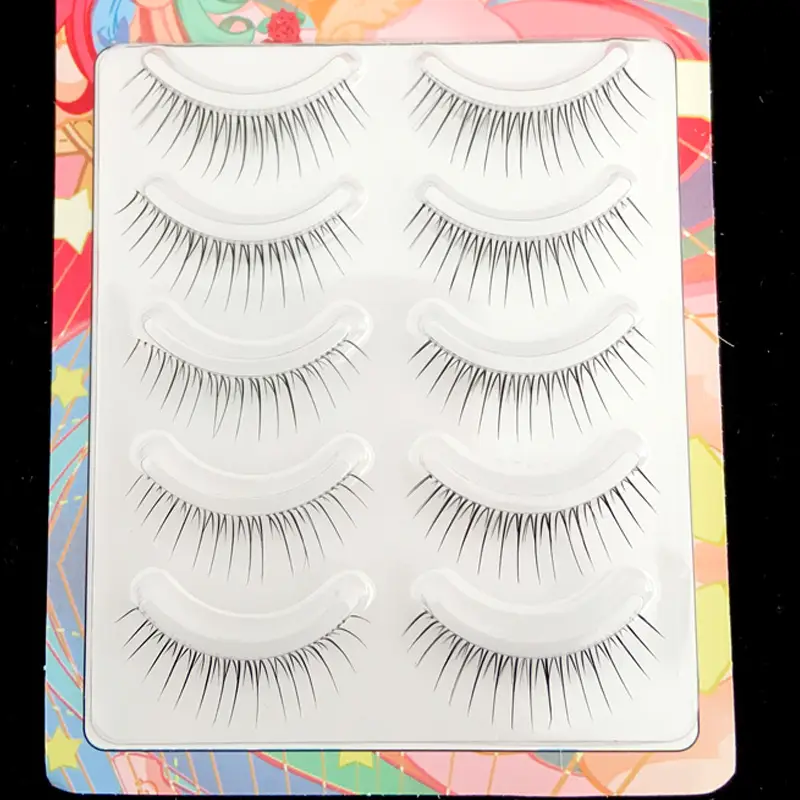 Korean False Eyelashes Fine Soft Stem for Makeup Artists — feature 6