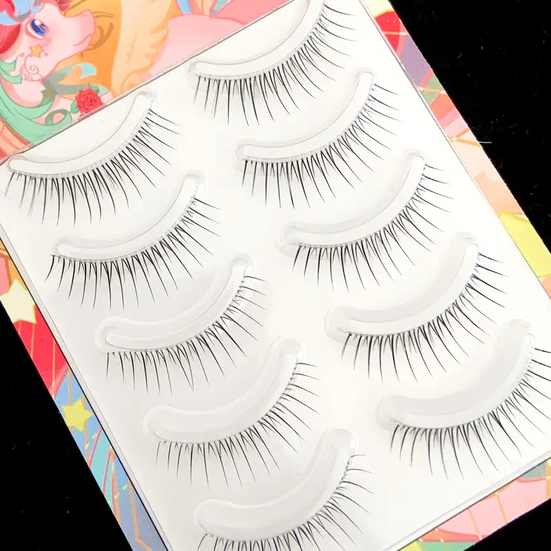 Korean False Eyelashes Fine Soft Stem for Makeup Artists — feature 8
