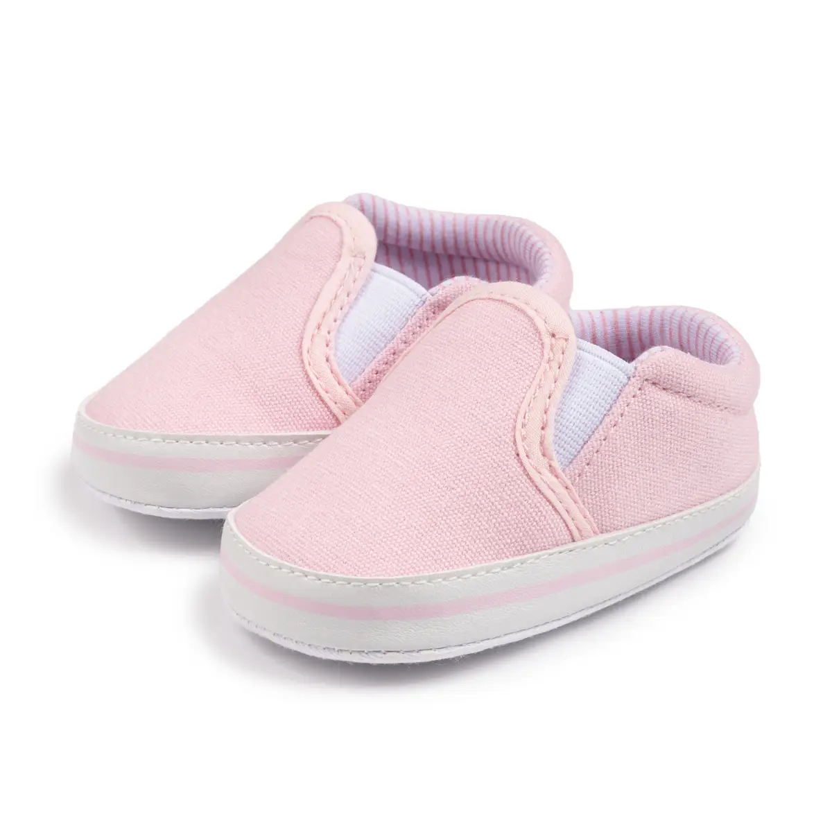 Baby Slip-On Canvas Shoes Navy Blue 0-1 Years