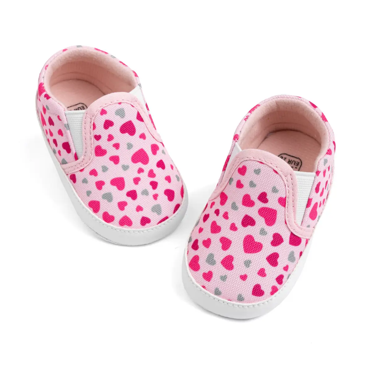 Baby Slip-On Canvas Shoes Navy Blue 0-1 Years