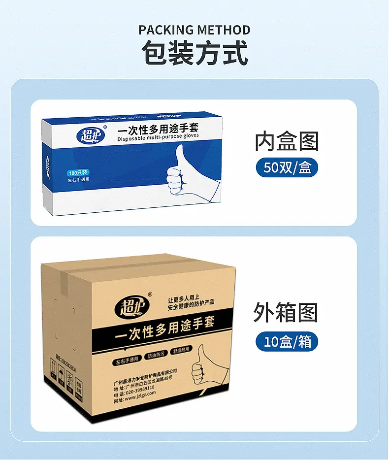 加厚丁腈手套一次性