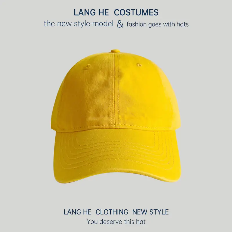 Pink Long He Hat for Men Women Peak Cap - Image 12