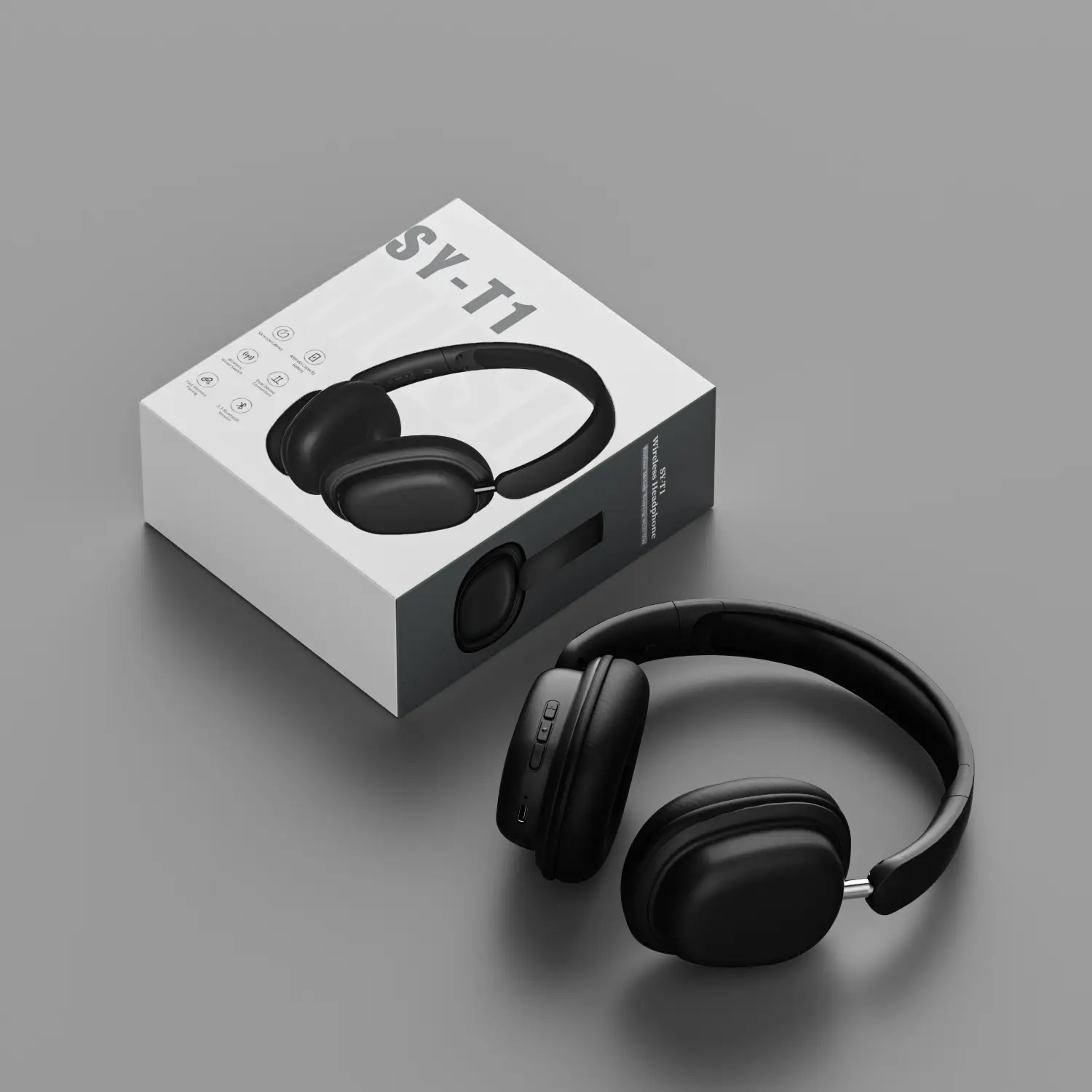 Wireless Bluetooth Game Headset White Long Lasting Battery - Image 3