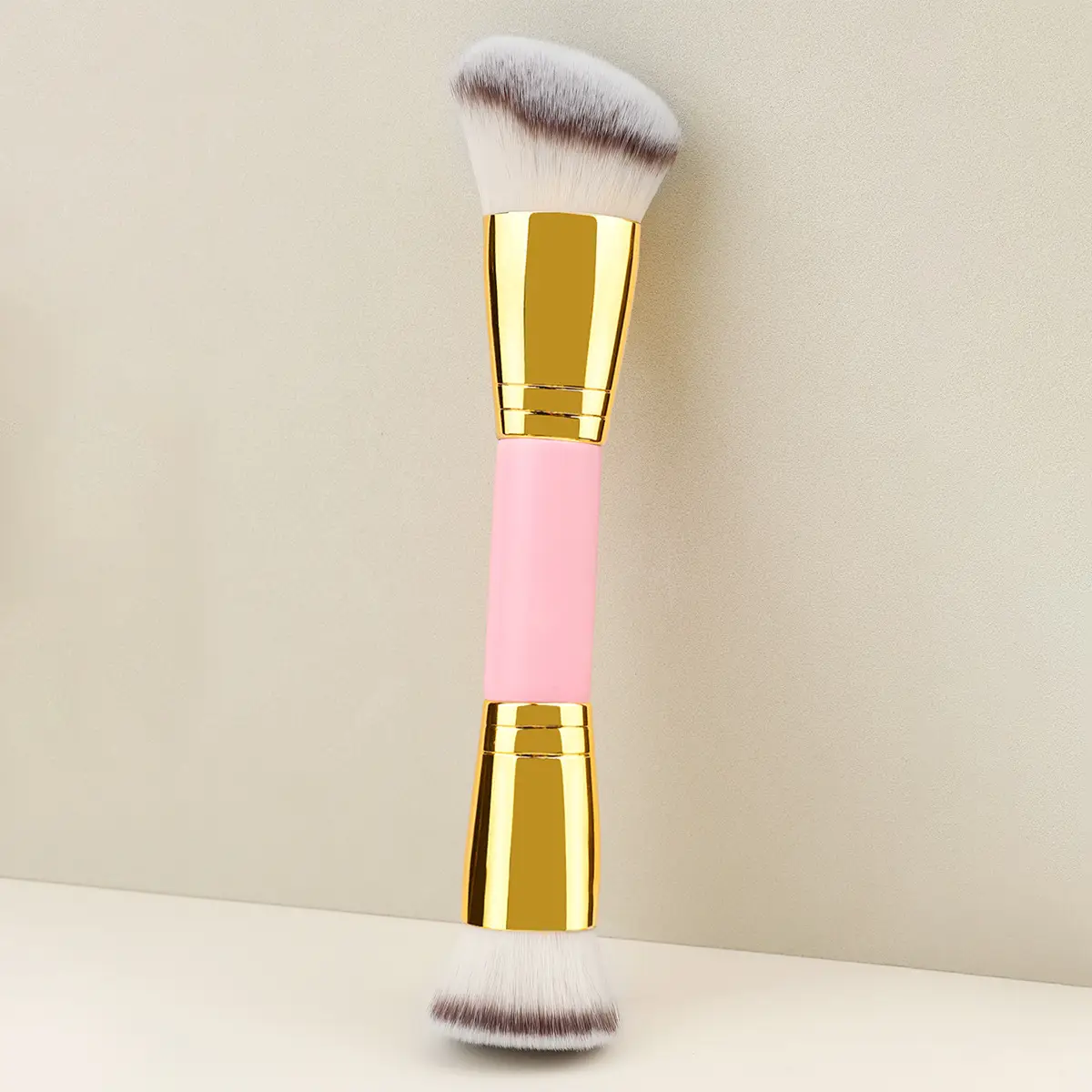 Double-Headed Makeup Brush for Foundation & Contouring — feature 27