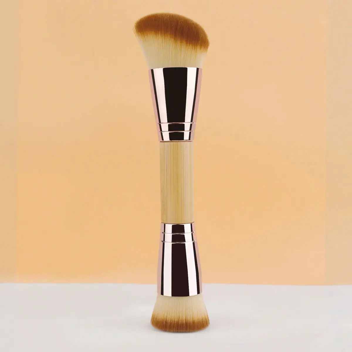 Double-Headed Makeup Brush for Foundation & Contouring — feature 30