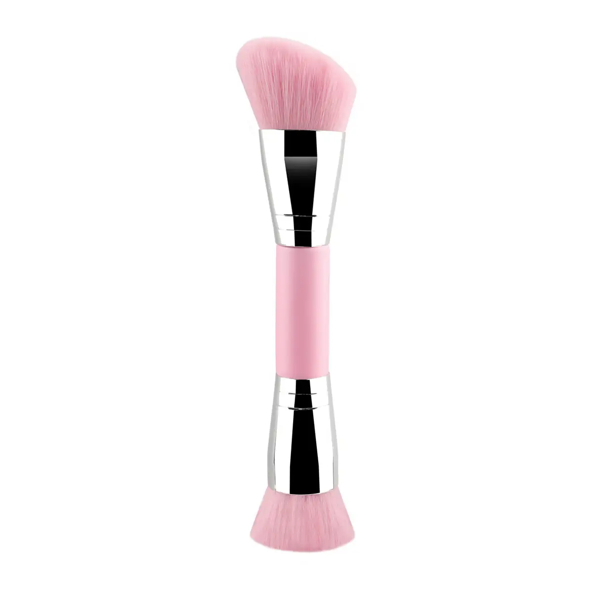 Double-Headed Makeup Brush for Foundation & Contouring