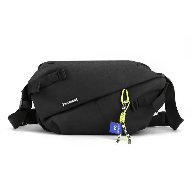 Men's Blue Grey Messenger Bag Large Capacity Fashion Brand