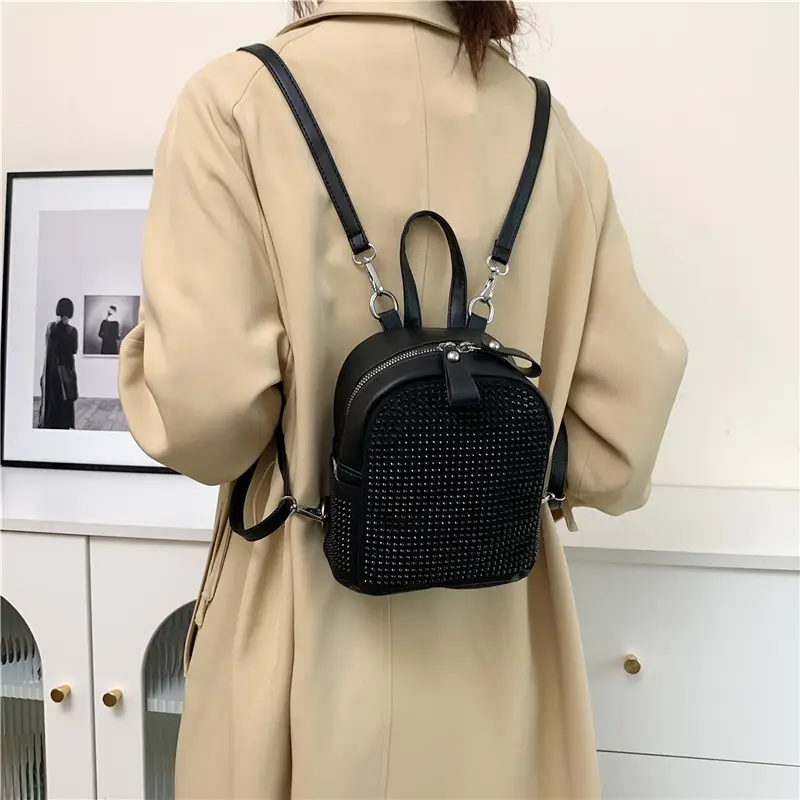 Women's Full Diamond Shoulder Backpack 2023 New - Image 9