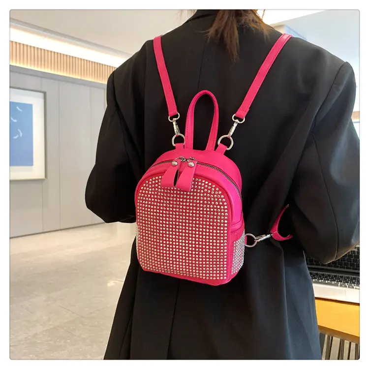 Women's Full Diamond Shoulder Backpack 2023 New — feature 20