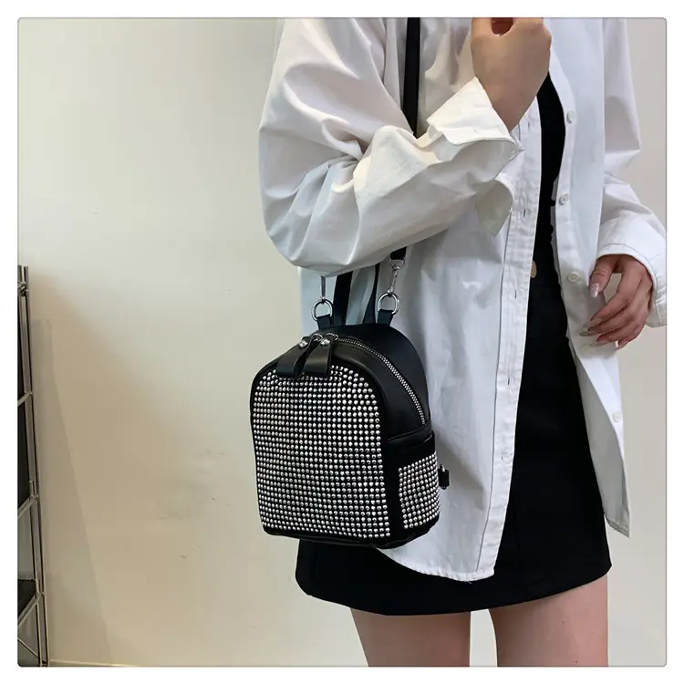 Women's Full Diamond Shoulder Backpack 2023 New — feature 32