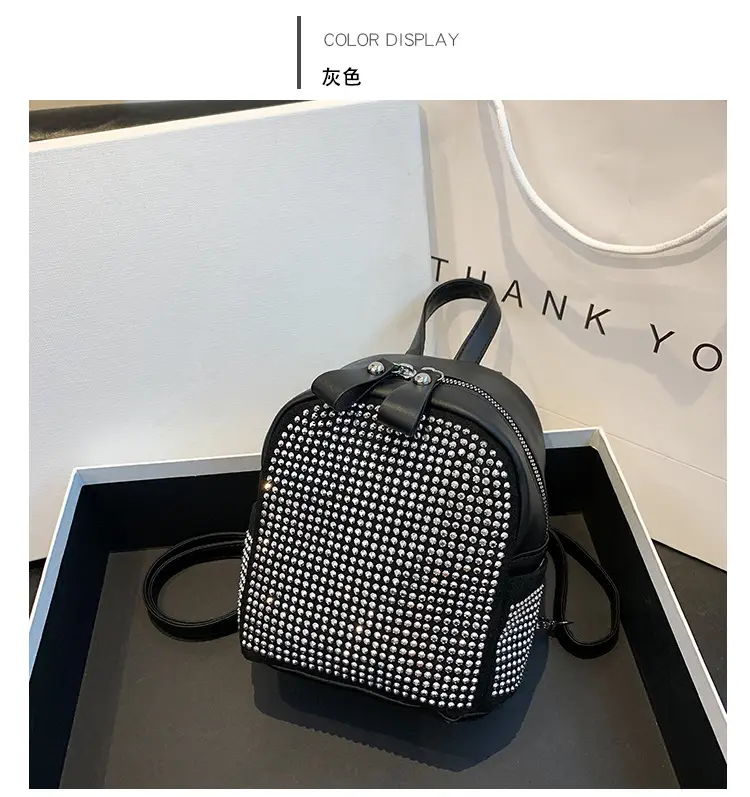 Women's Full Diamond Shoulder Backpack 2023 New — feature 36