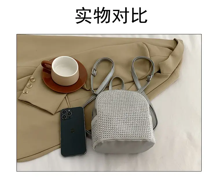 Women's Full Diamond Shoulder Backpack 2023 New — feature 5