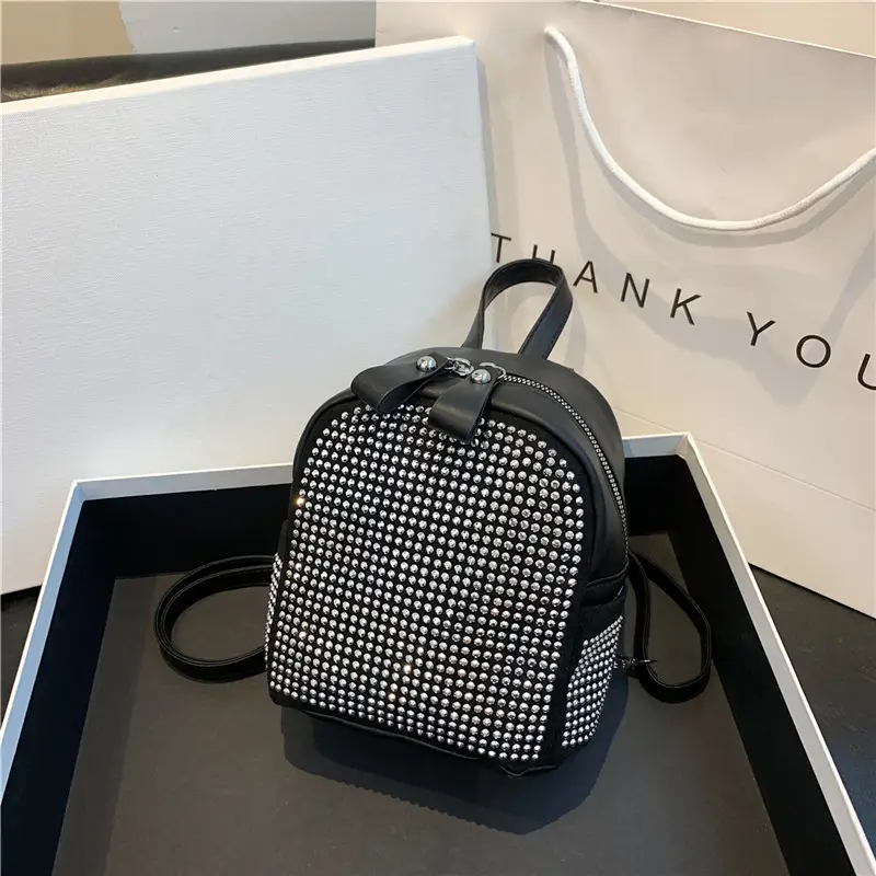 Women's Full Diamond Shoulder Backpack 2023 New - Image 2