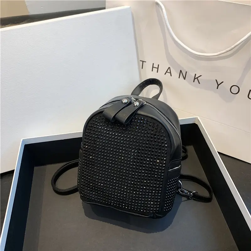 Women's Full Diamond Shoulder Backpack 2023 New - Image 5