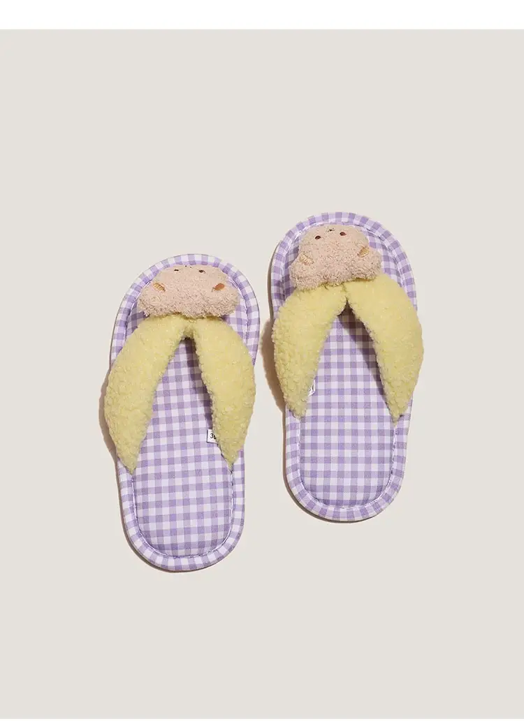 Brown Bear Couple Slippers Summer Flip Flops — feature 10
