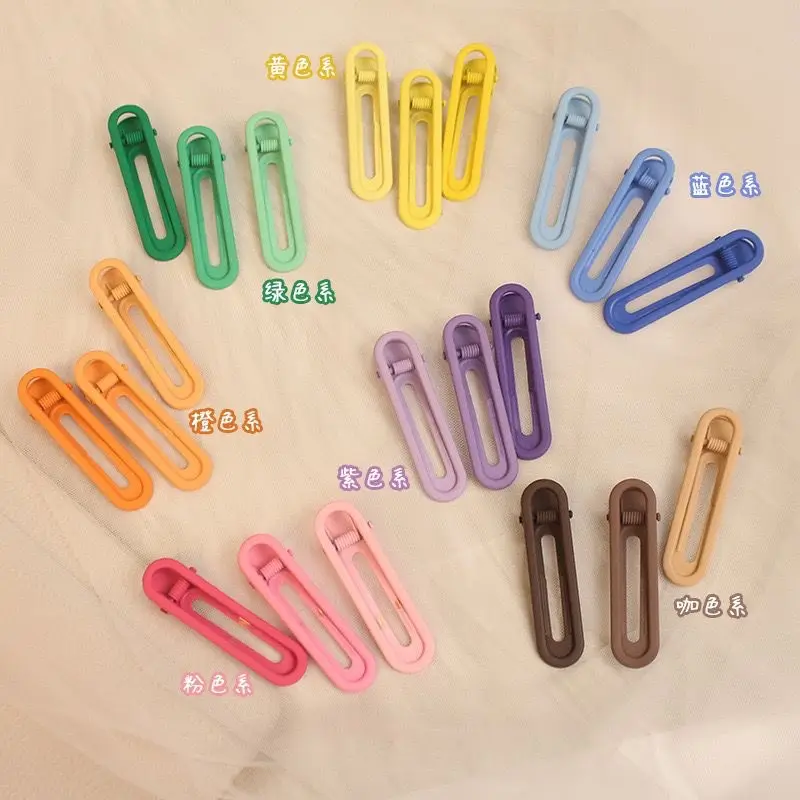 67-Piece Colorful Hair Clips Set for Women