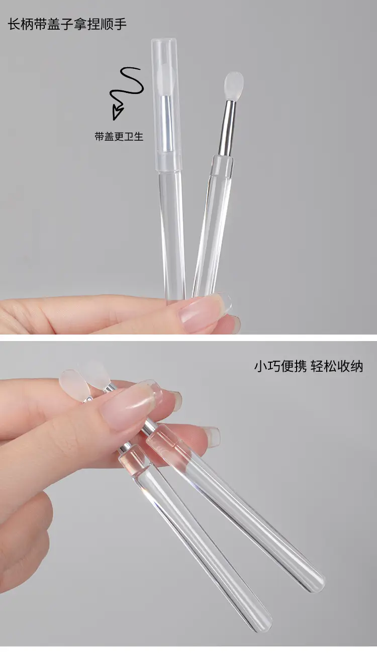 Nail Transparent Silicone Magic Mirror Powder — feature 6