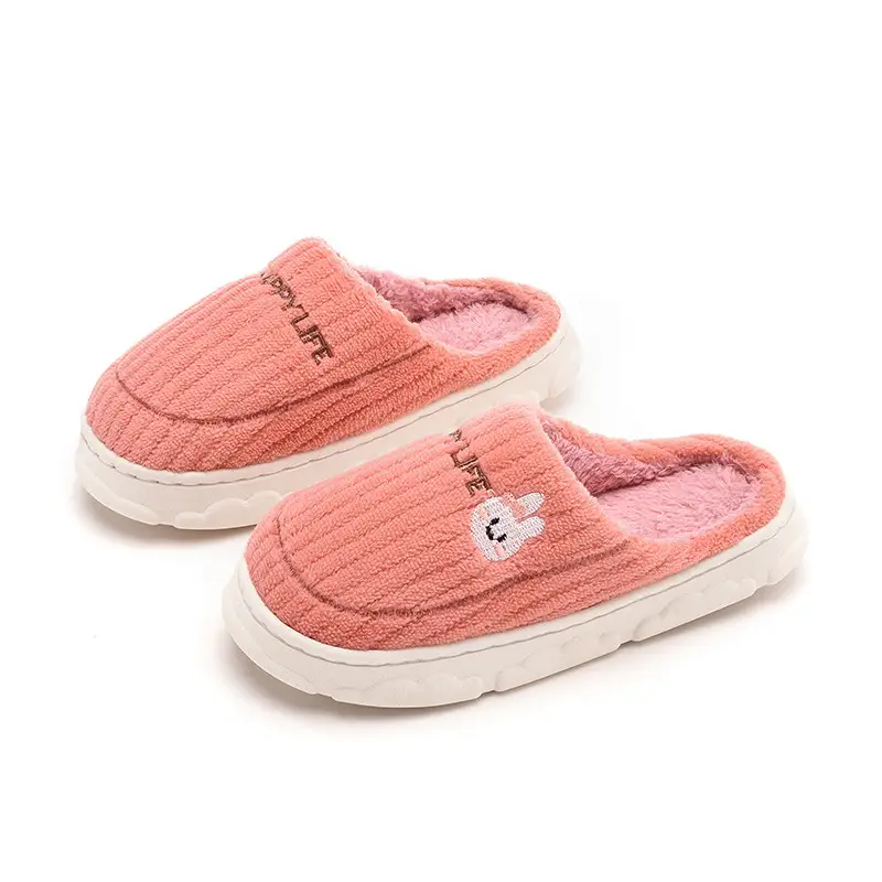 Qida Shun new special home cotton slippers winter non-slip thick-soled men's and women's shoes home warm cotton wholesale - Image 26