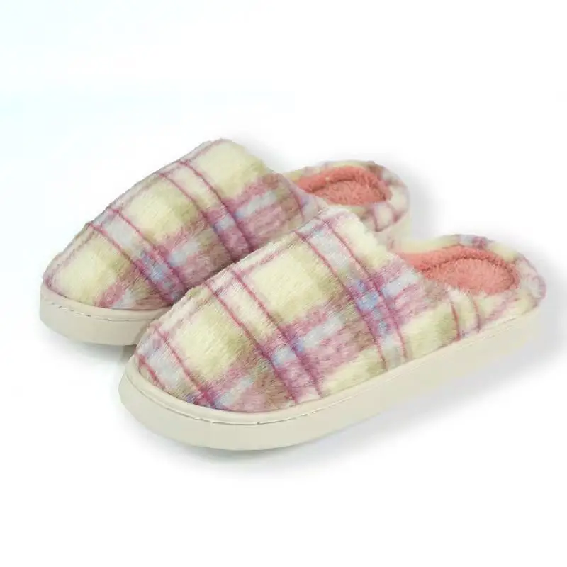 Qida Shun new special home cotton slippers winter non-slip thick-soled men's and women's shoes home warm cotton wholesale - Image 6